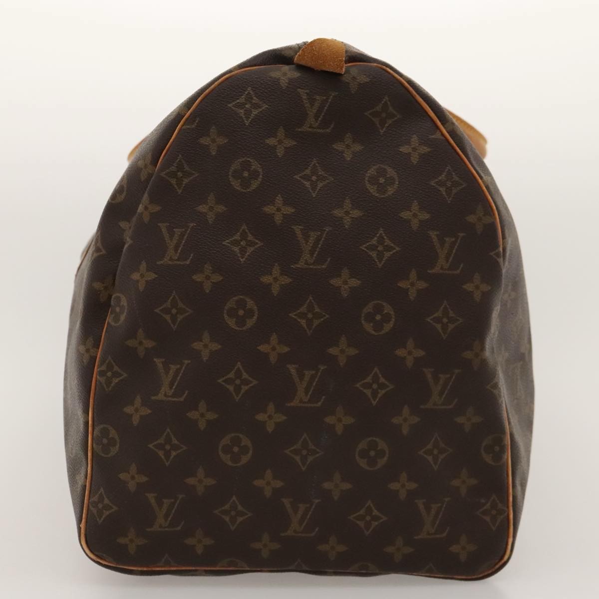 Louis Vuitton Keepall Bag Monogram Canvas Brown Canvas Travel Bag