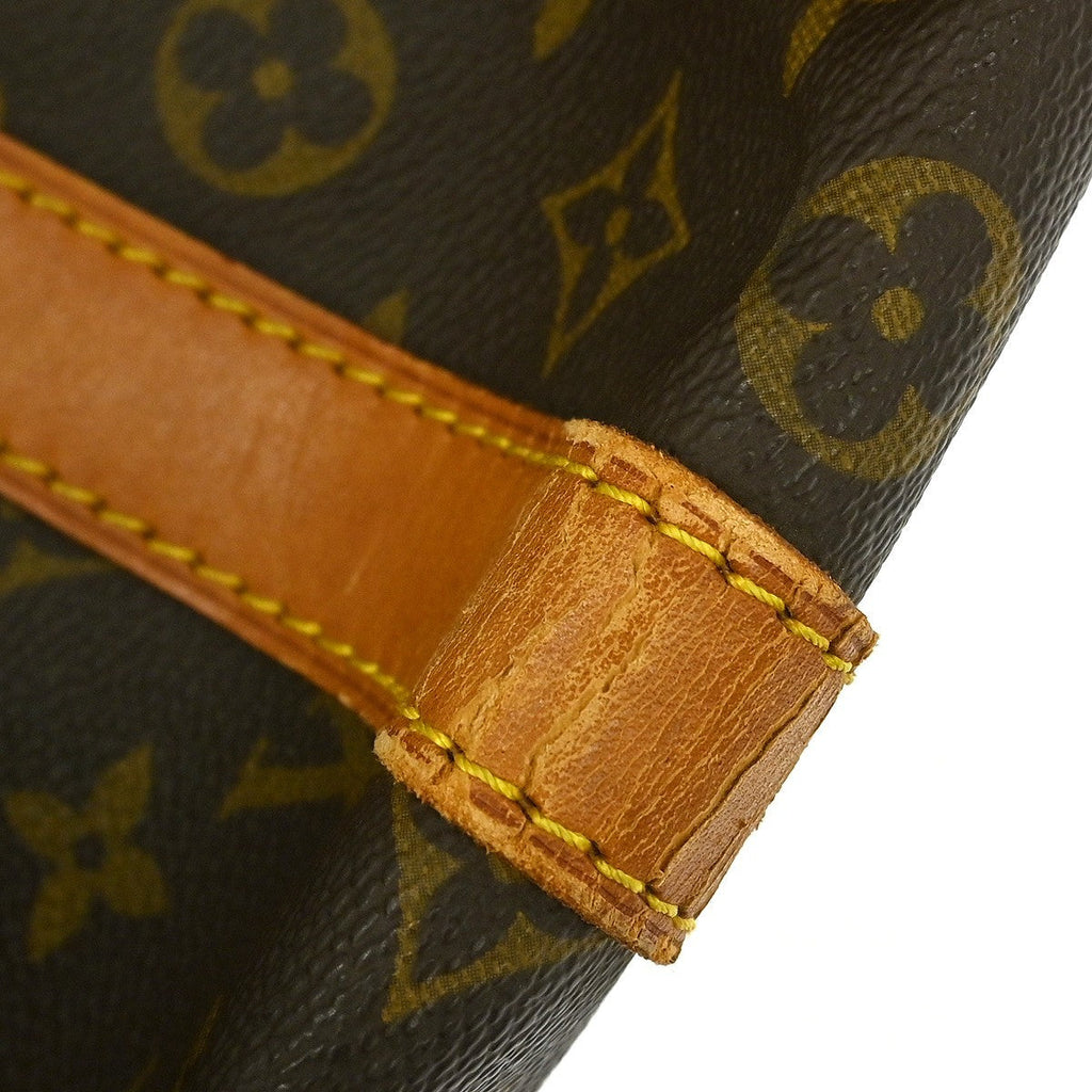 Louis Vuitton Keepall Bag Monogram Canvas Brown Canvas Travel Bag