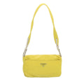 Prada Vintage Shoulder Bag Tessuto Yellow Nylon Shoulder Bag Bag