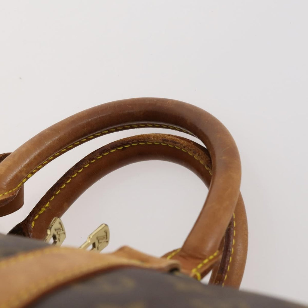 Louis Vuitton Keepall Bandouliere Bag Monogram Canvas Brown Canvas Travel Bag
