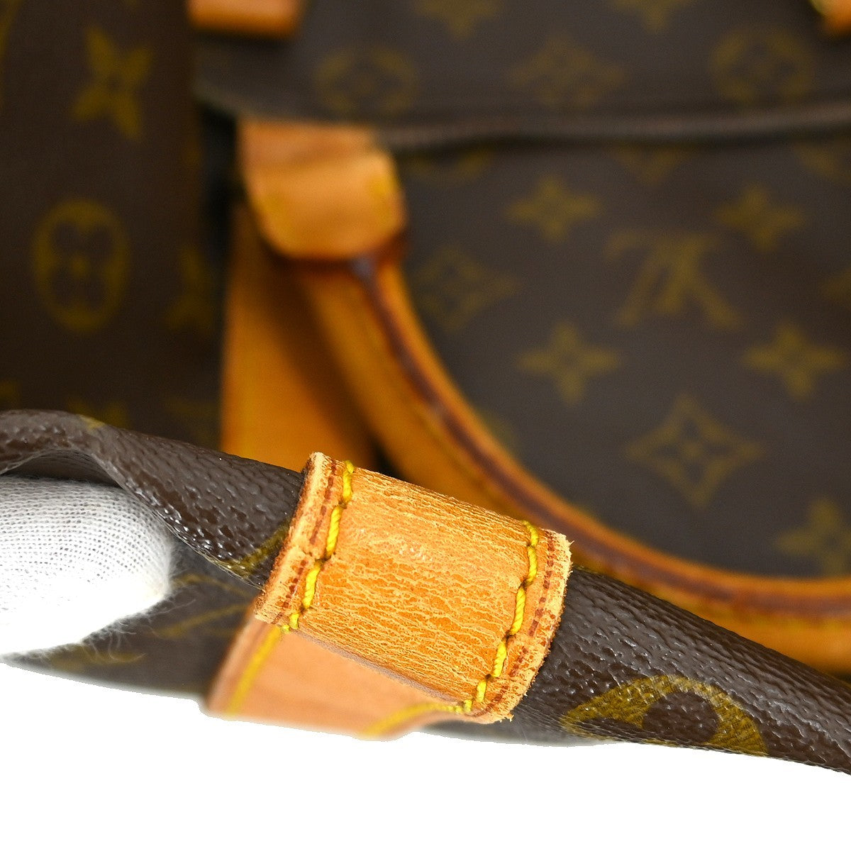 Louis Vuitton Keepall Bag Monogram Canvas Brown Canvas Travel Bag