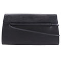 Louis Vuitton Dinard Handbag Epi Leather Black Leather Shoulder Bag