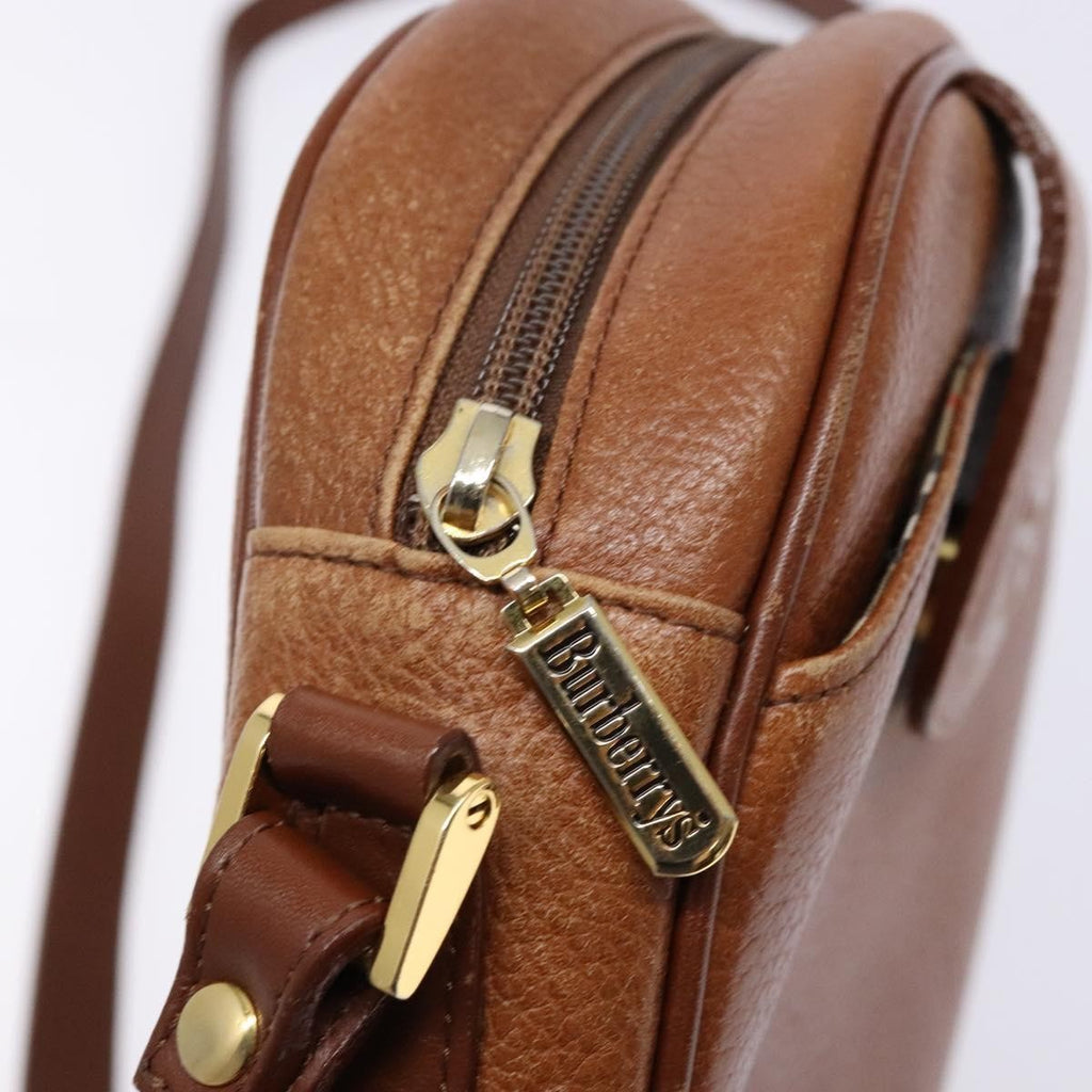 Burberry Shoulder Bag Leather Brown Leather Shoulder Bag