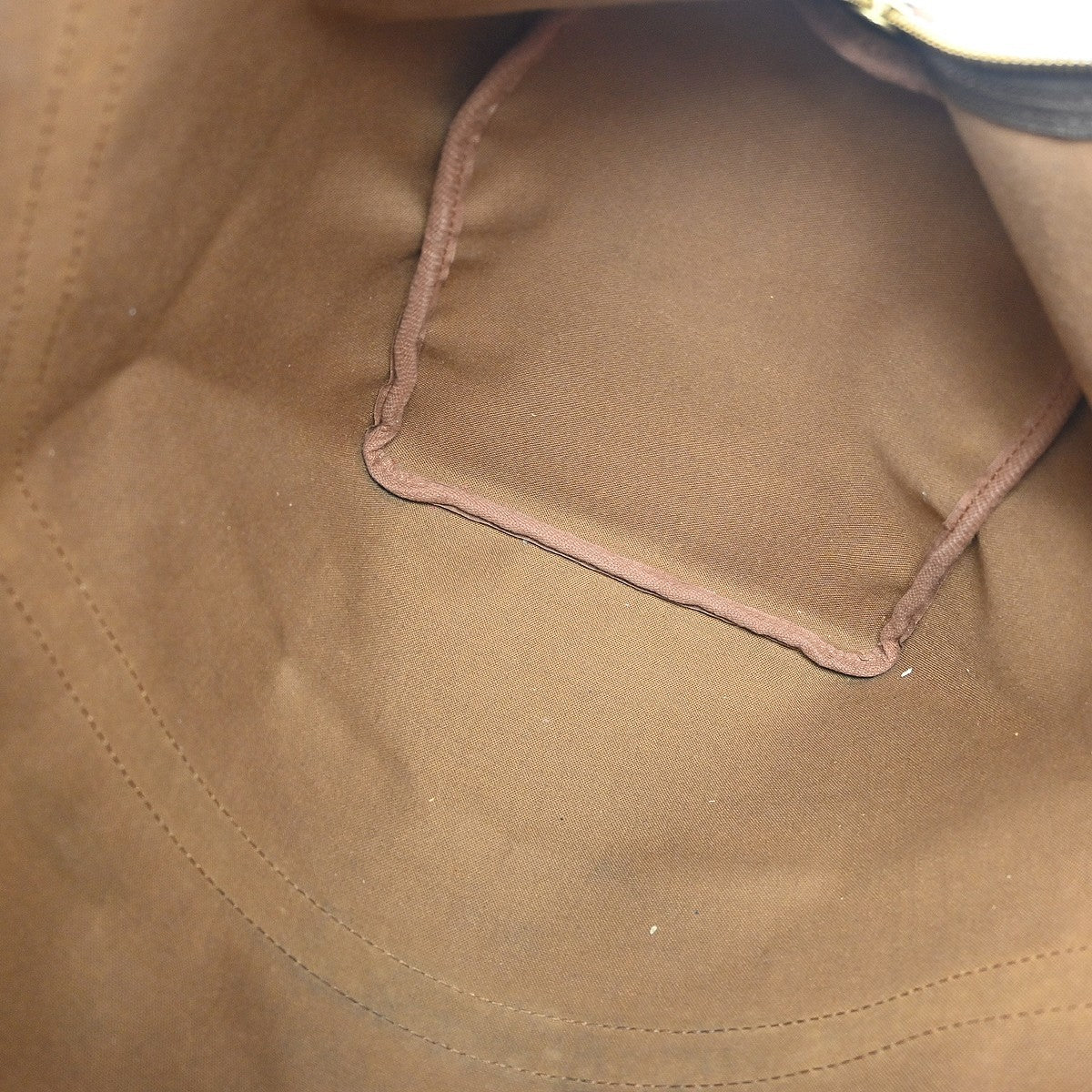 Louis Vuitton Keepall Bag Monogram Canvas Brown Canvas Travel Bag