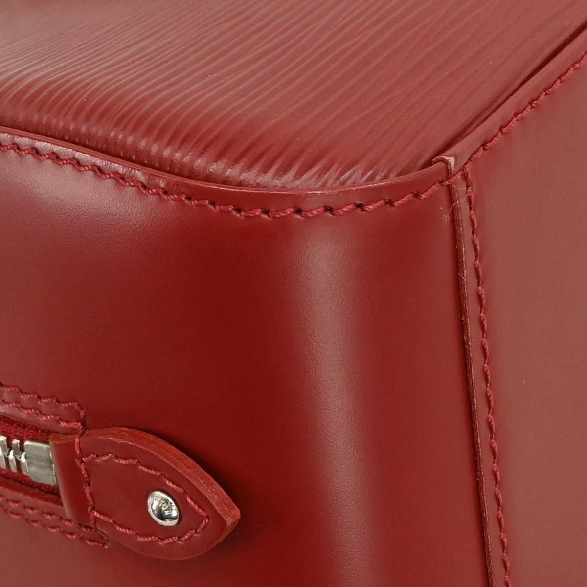 Louis Vuitton Jasmin Bag Epi Leather Red Leather Handbag