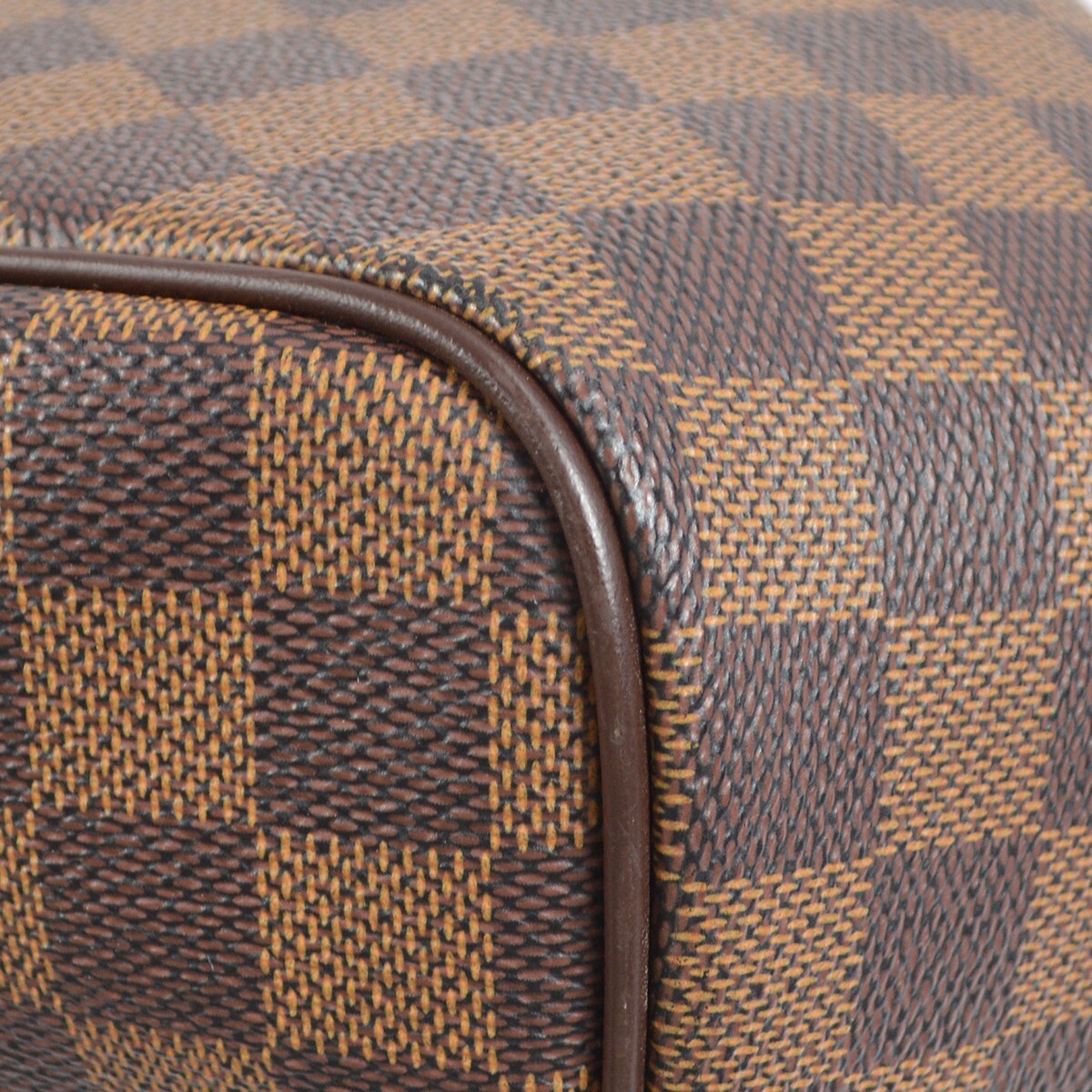 Louis Vuitton Belem Handbag Damier Brown Canvas Handbag