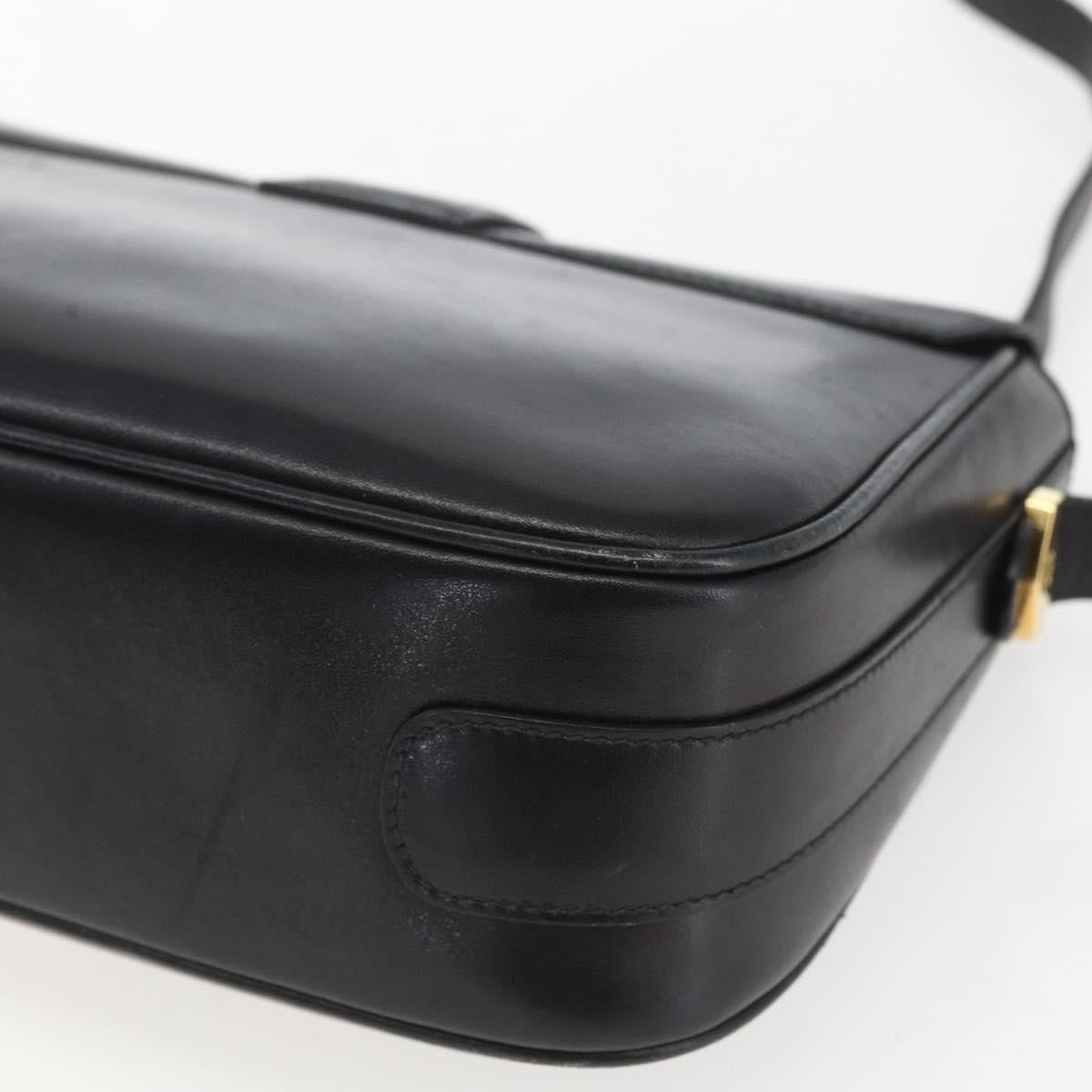 Celine Horse Carriage Shoulder Bag Leather Black Leather Shoulder Bag Bag