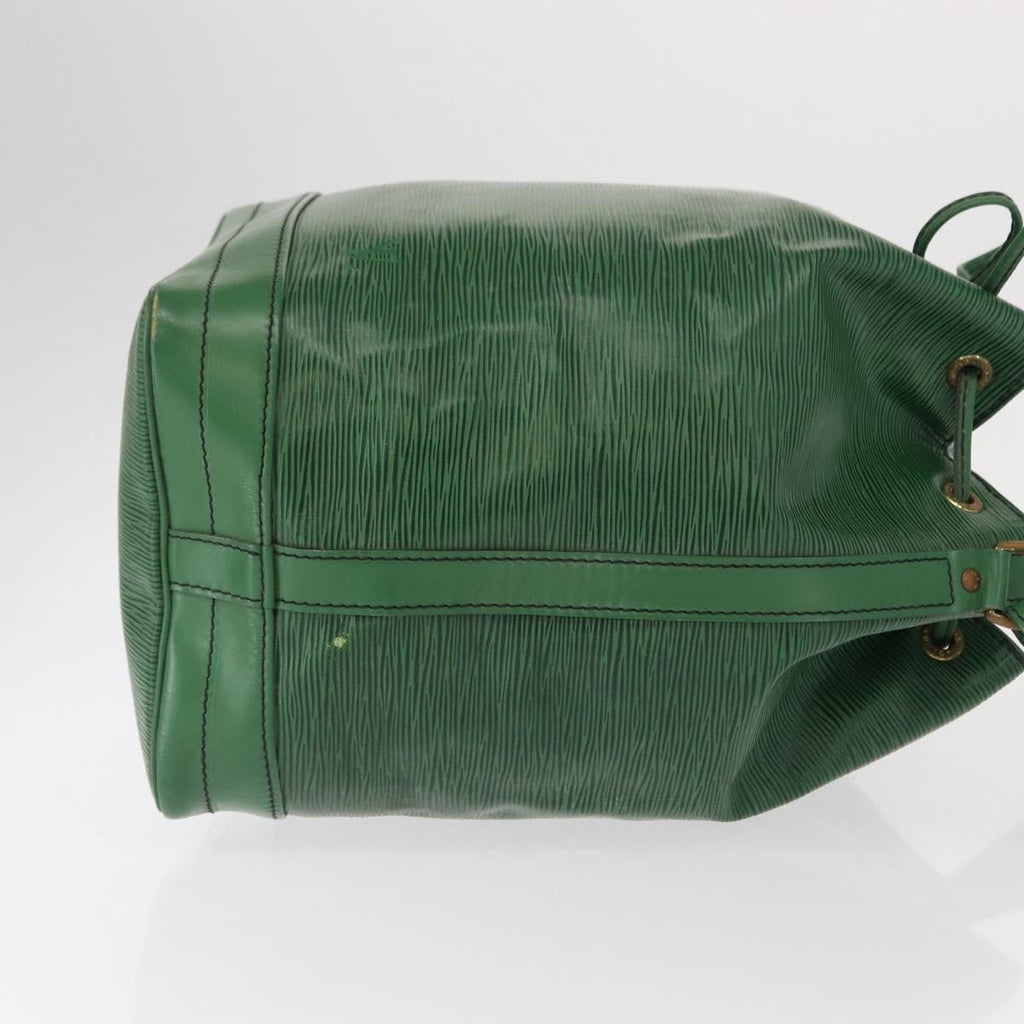 Louis Vuitton Noe Handbag Epi Leather Green Leather Shoulder Bag