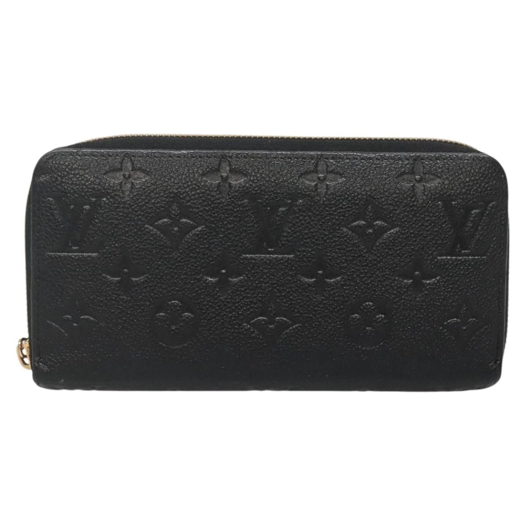 Louis Vuitton Portefeuille Zippy Monogramme Empreinte Monogramme Empreinte Black Leather Wallets Accessory