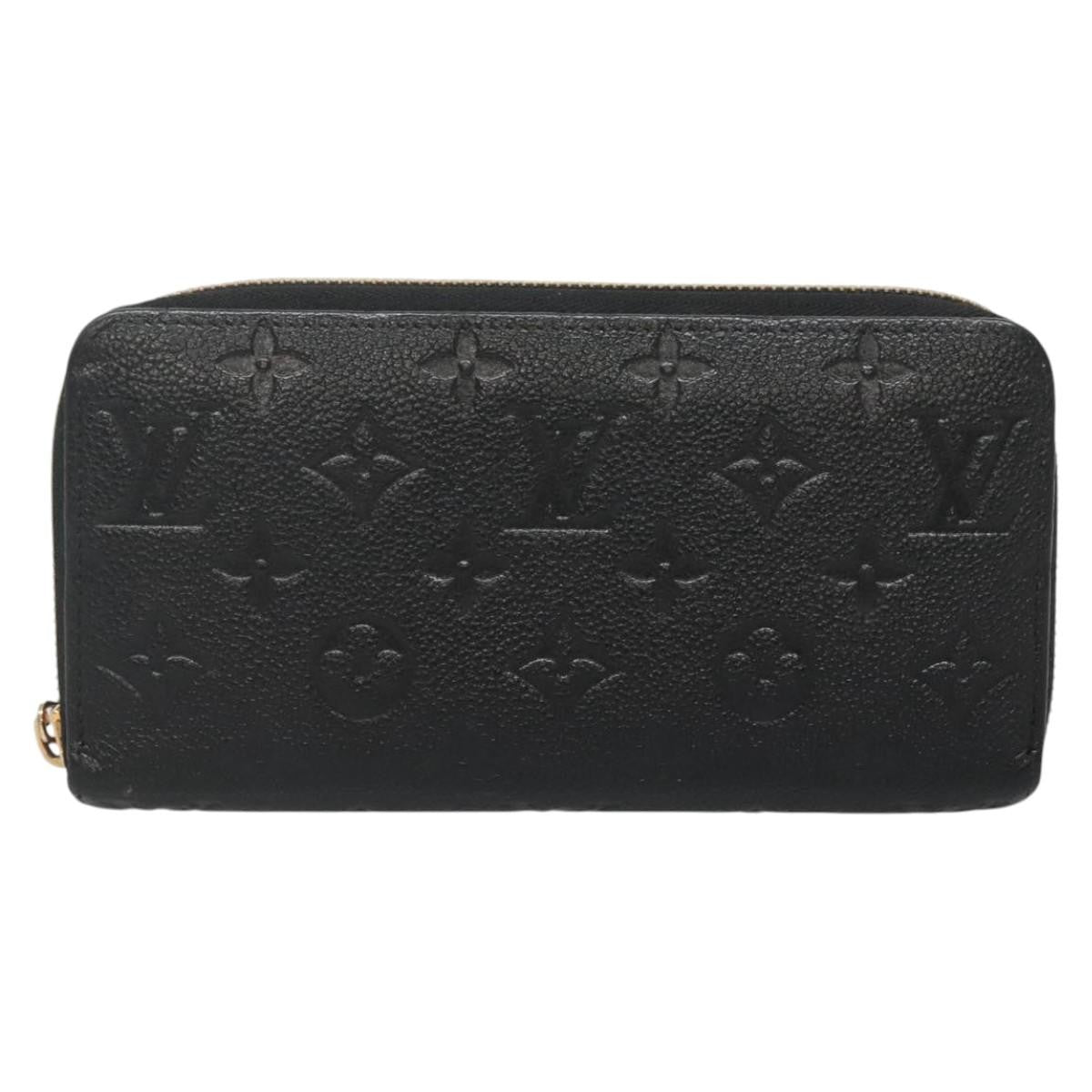 Louis Vuitton Portefeuille Zippy Monogramme Empreinte Monogramme Empreinte Black Leather Wallets Accessory