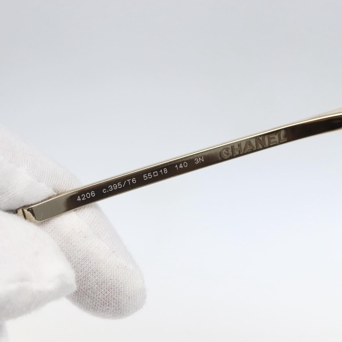 Chanel Logo Cc Sunglasses Metal Gold Metal Sunglasse Accessory