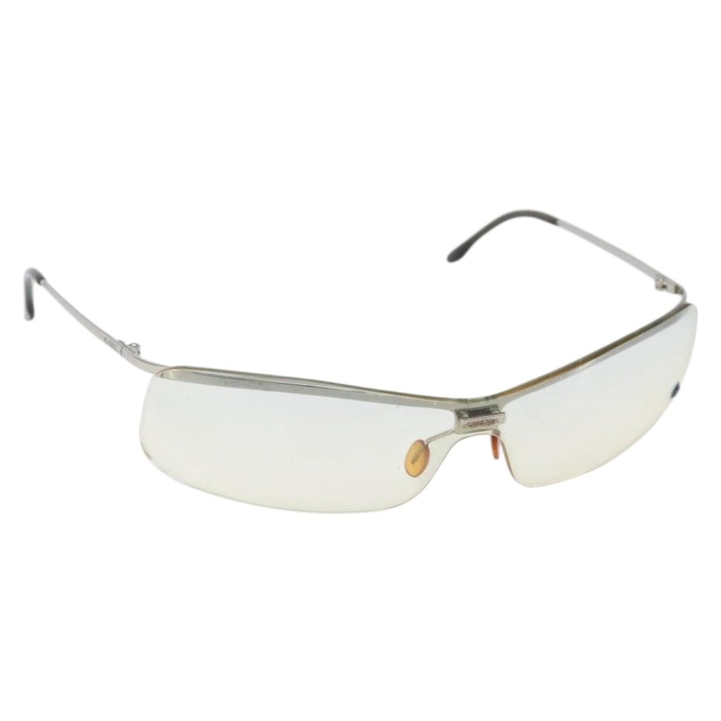 Chanel Logo Cc Sunglasses Metal Silver Metal Sunglasse Accessory