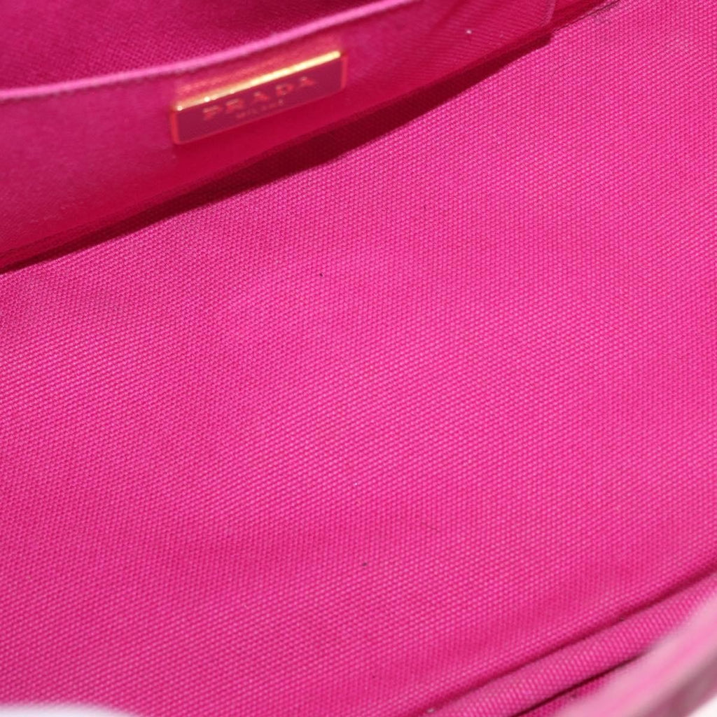 Prada Canapa Tote Canvas Pink Canvas Tote Bag Bag