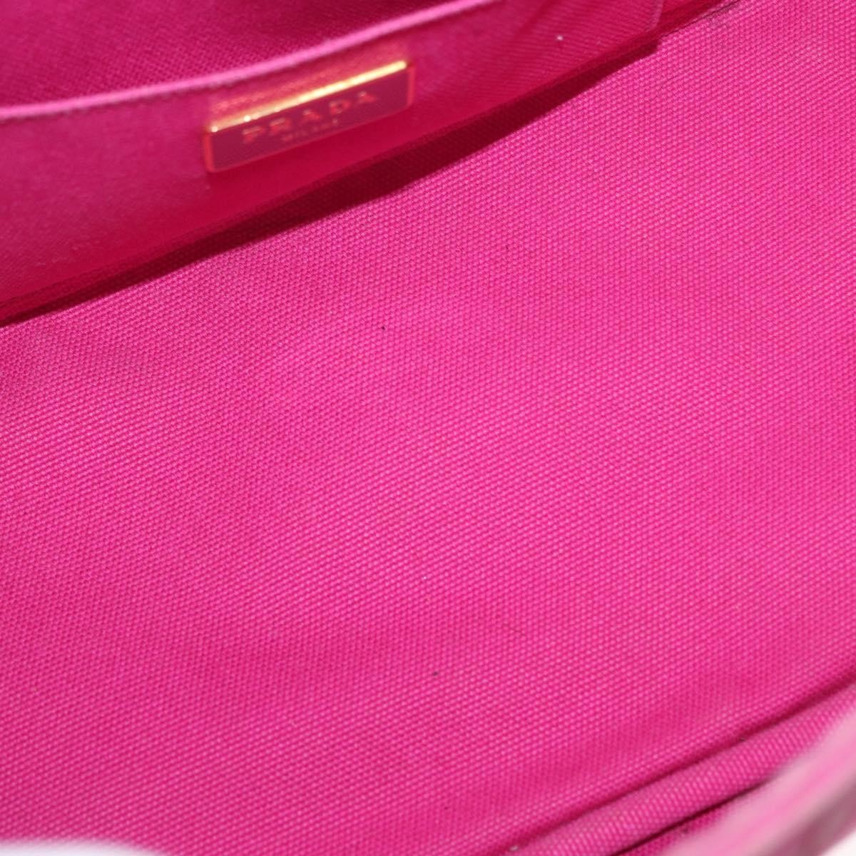 Prada Canapa Tote Canvas Pink Canvas Tote Bag Bag