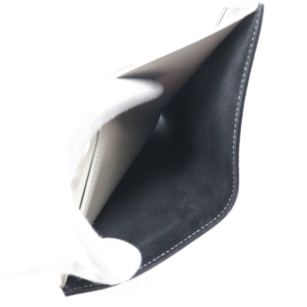 Celine Multifunction Strap Wallet Leather Black Calfskin Wallets Accessory