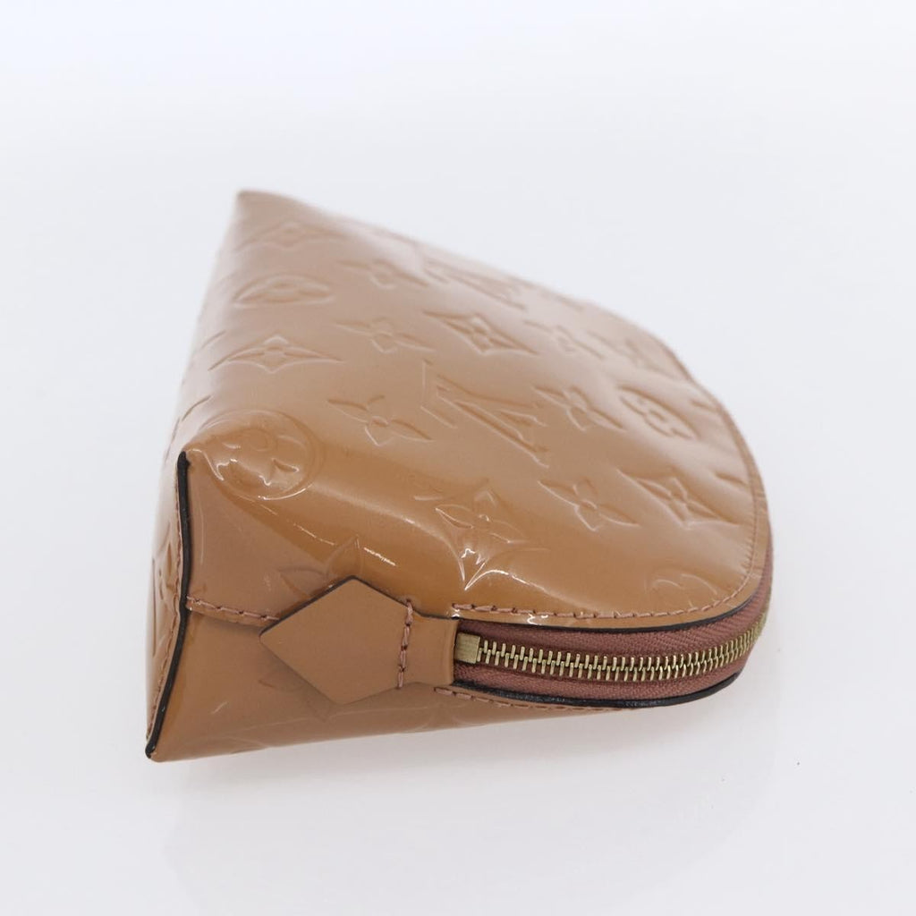 Louis Vuitton Cosmetic Pouch Monogram Vernis Brown Patent_Leather Clutche & Pouche Bag