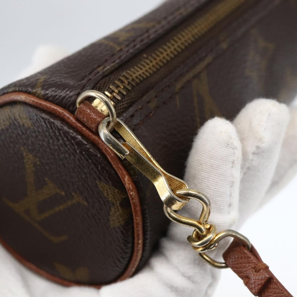 Louis Vuitton Papillon Pochette Monogram Canvas Brown Canvas Clutche & Pouche Bag
