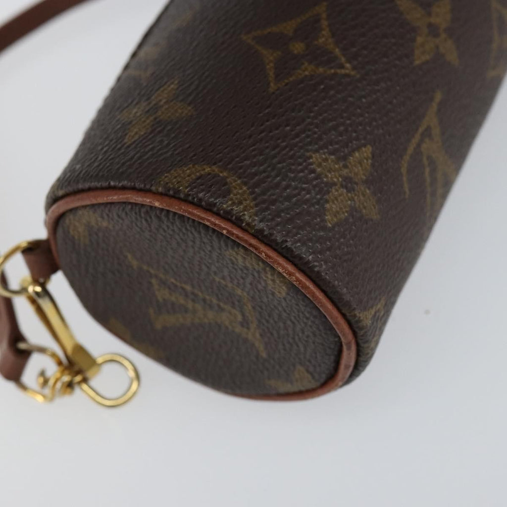 Louis Vuitton Papillon Pochette Monogram Canvas Brown Canvas Clutche & Pouche Bag