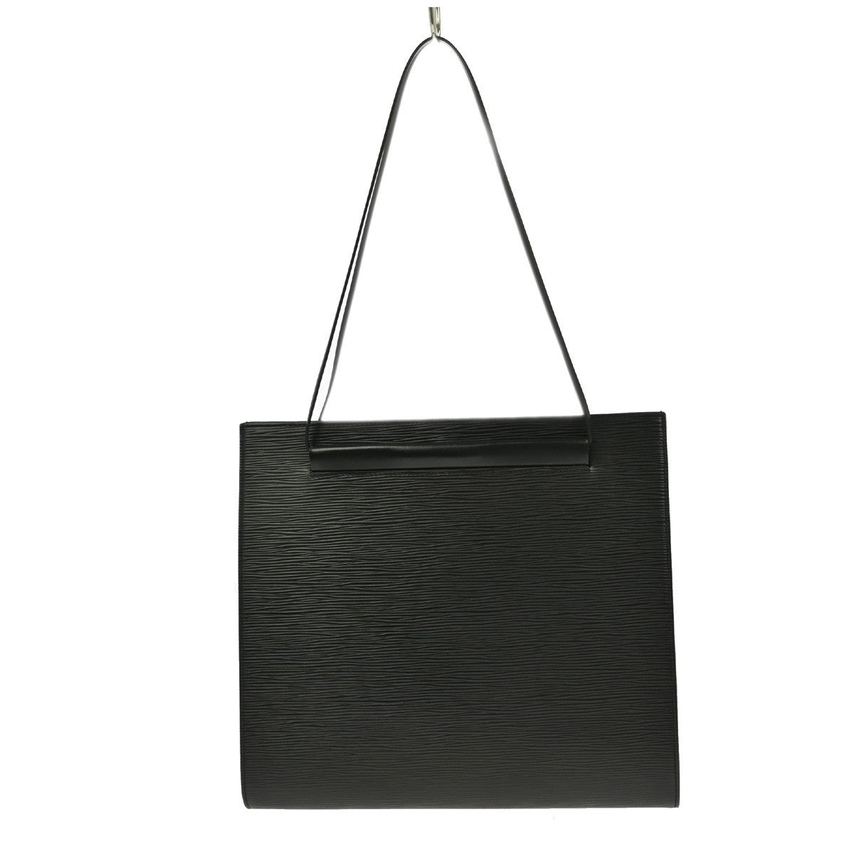 Louis Vuitton Saint Tropez Handbag Epi Leather Black Leather Shoulder Bag