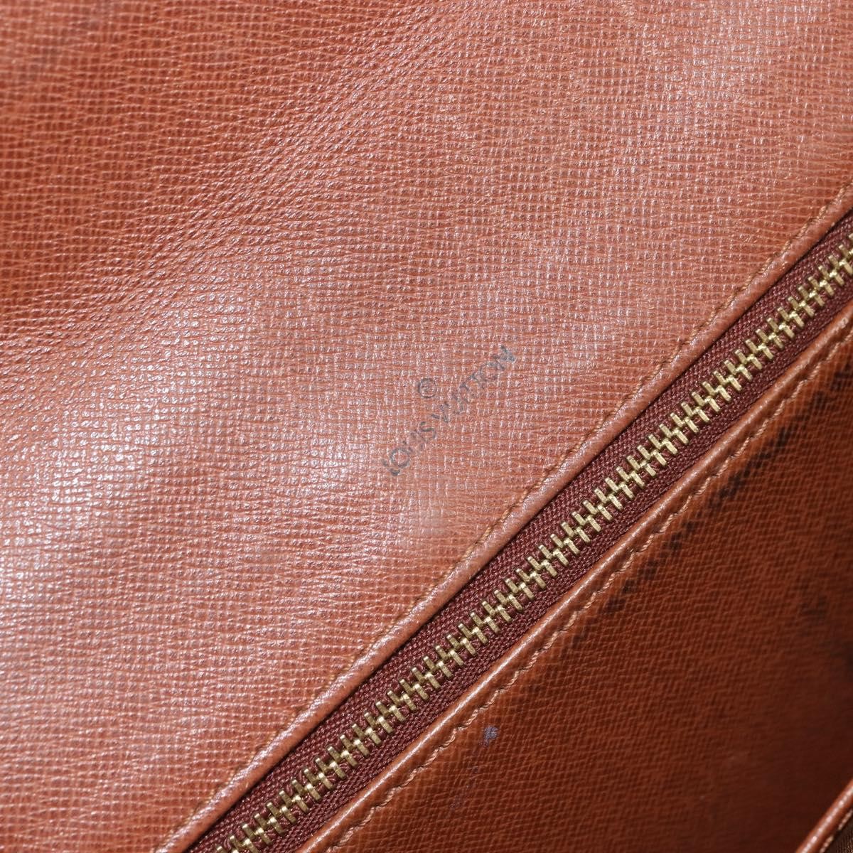 Louis Vuitton Dame Pochette Monogram Canvas Brown Canvas Clutche & Pouche Bag