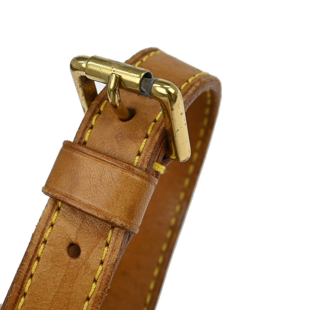Louis Vuitton Musette Salsa Handbag Monogram Canvas Brown Canvas,Leather Shoulder Bag