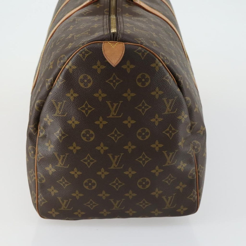 Louis Vuitton Keepall Bag Monogram Canvas Brown Canvas Travel Bag