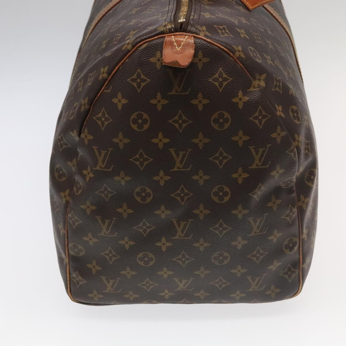 Louis Vuitton Keepall Bag Monogram Canvas Brown Canvas Travel Bag