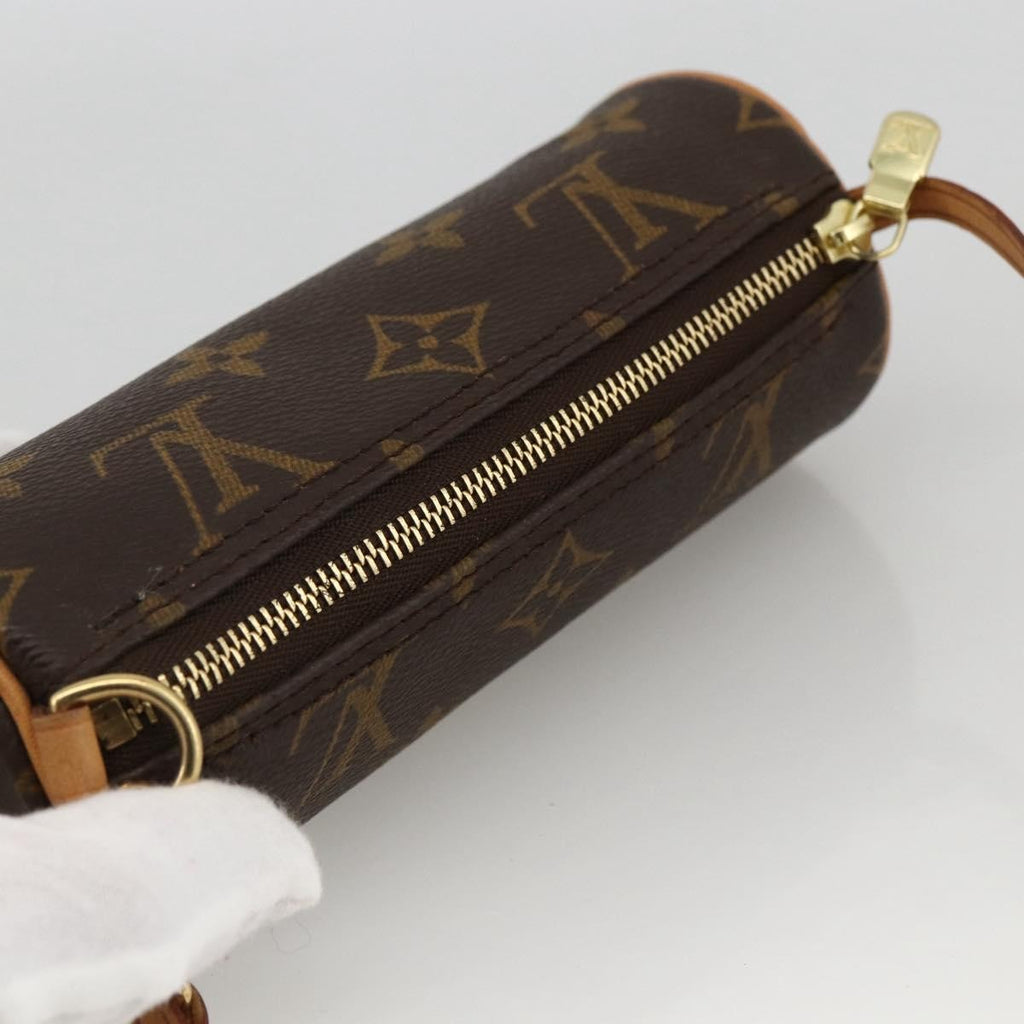 Louis Vuitton Papillon Pochette Monogram Canvas Brown Canvas Clutche & Pouche Bag