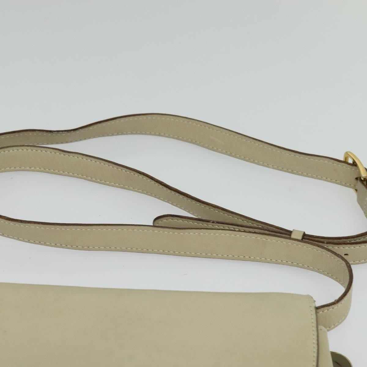 Celine Shoulder Bag Leather Beige Leather Shoulder Bag Bag