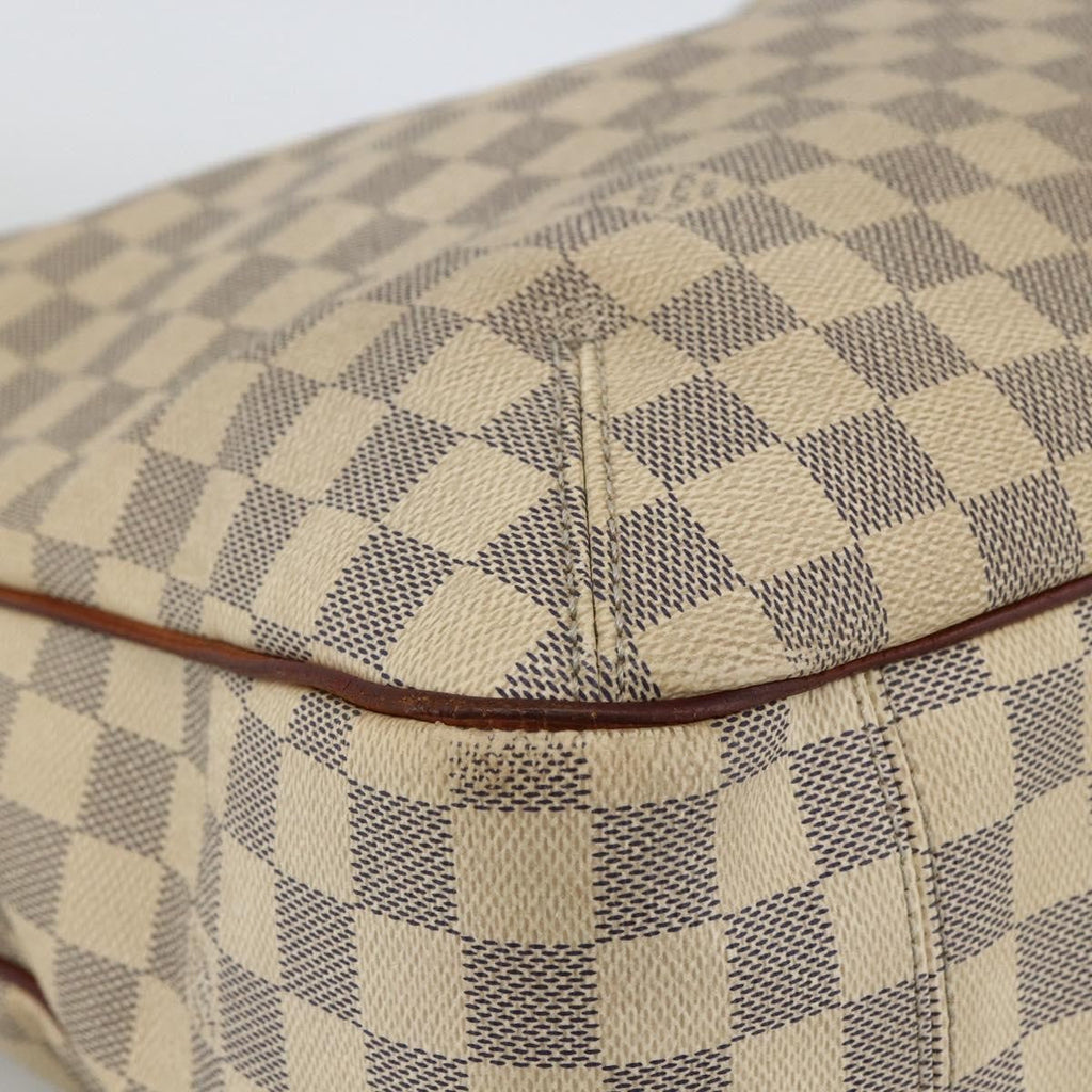 Louis Vuitton Soffi Handbag Damier Beige Canvas Handbag