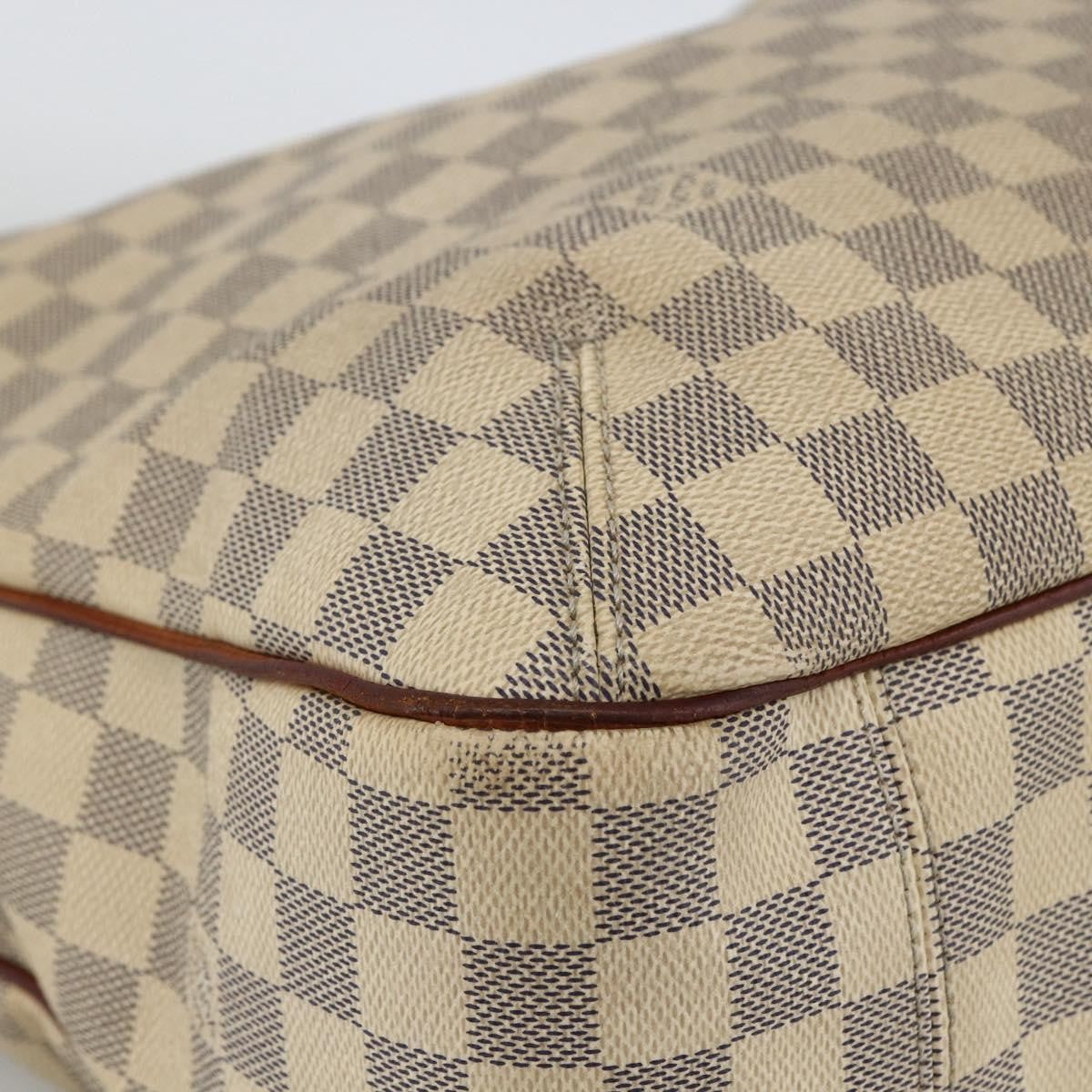 Louis Vuitton Soffi Handbag Damier Beige Canvas Handbag