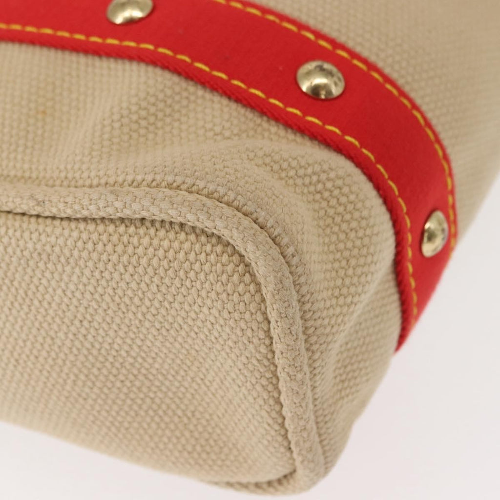 Louis Vuitton Antigua Tote Canvas Beige Canvas Tote Bag