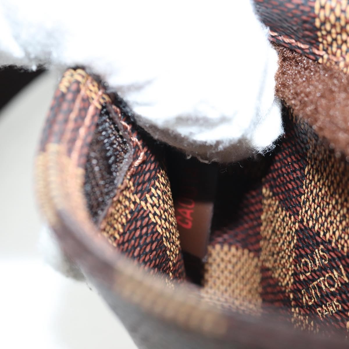 Louis Vuitton Geronimos Waist Bag Damier Brown Canvas Shoulder Bag
