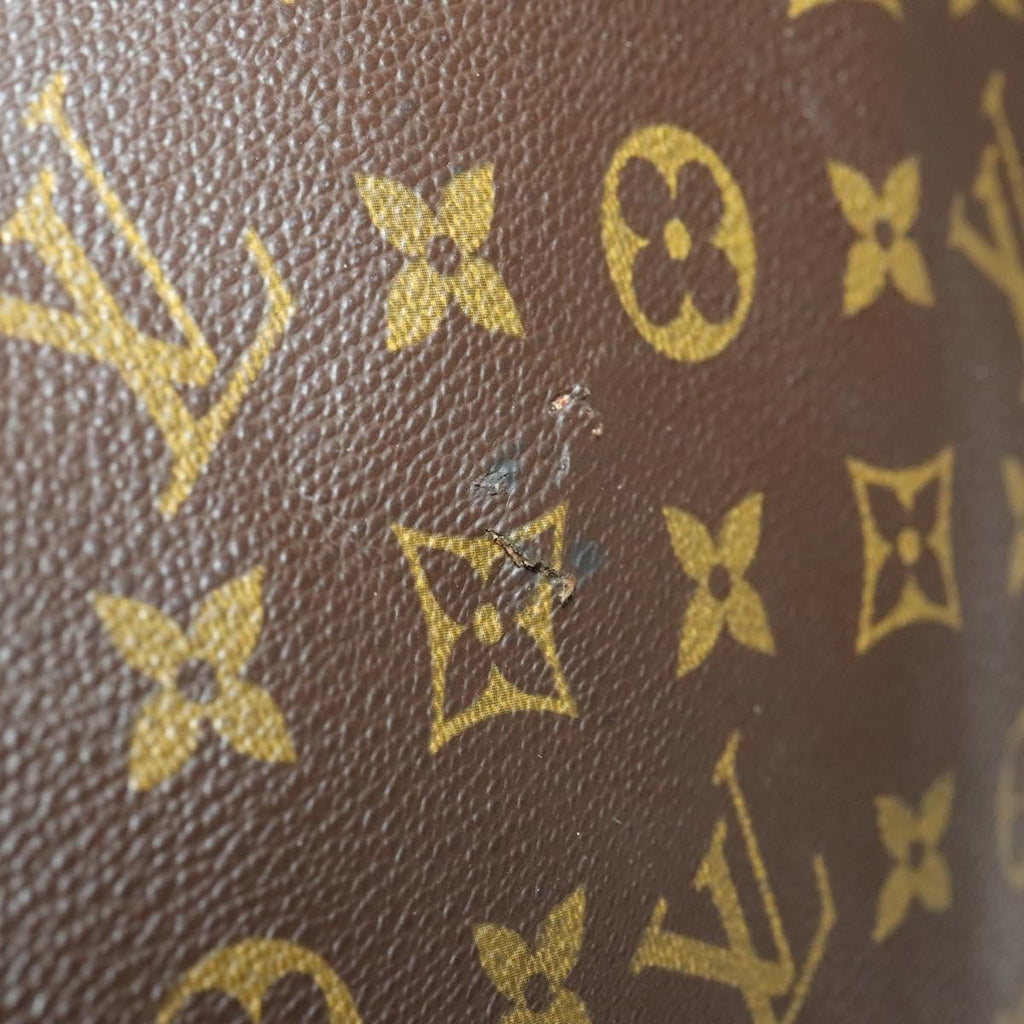 Louis Vuitton Keepall Bag Monogram Canvas Brown Canvas Travel Bag