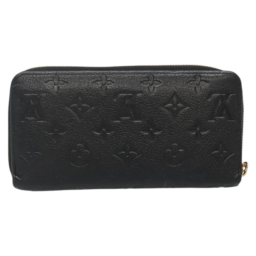 Louis Vuitton Portefeuille Zippy Monogramme Empreinte Monogramme Empreinte Black Leather Wallets Accessory