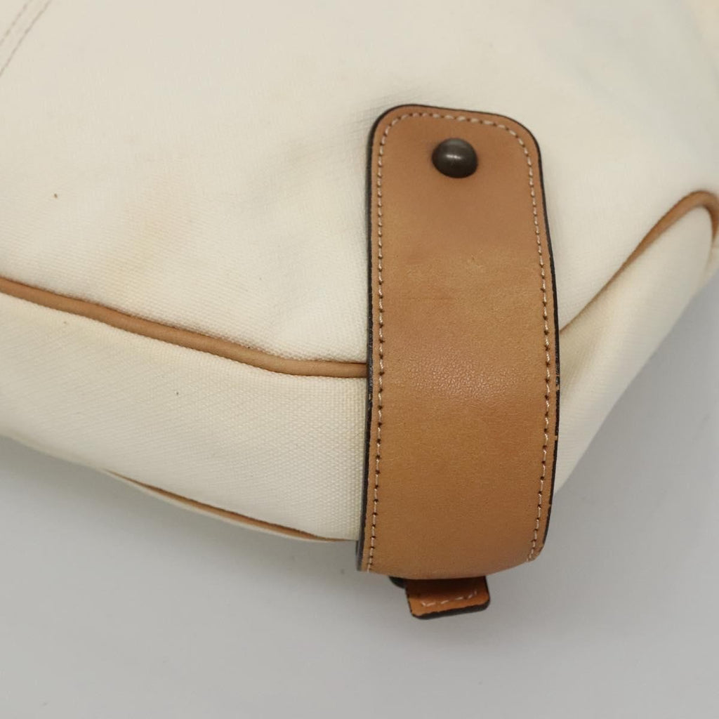 Burberry Blue Label Shoulder Bag Canvas White Canvas Shoulder Bag