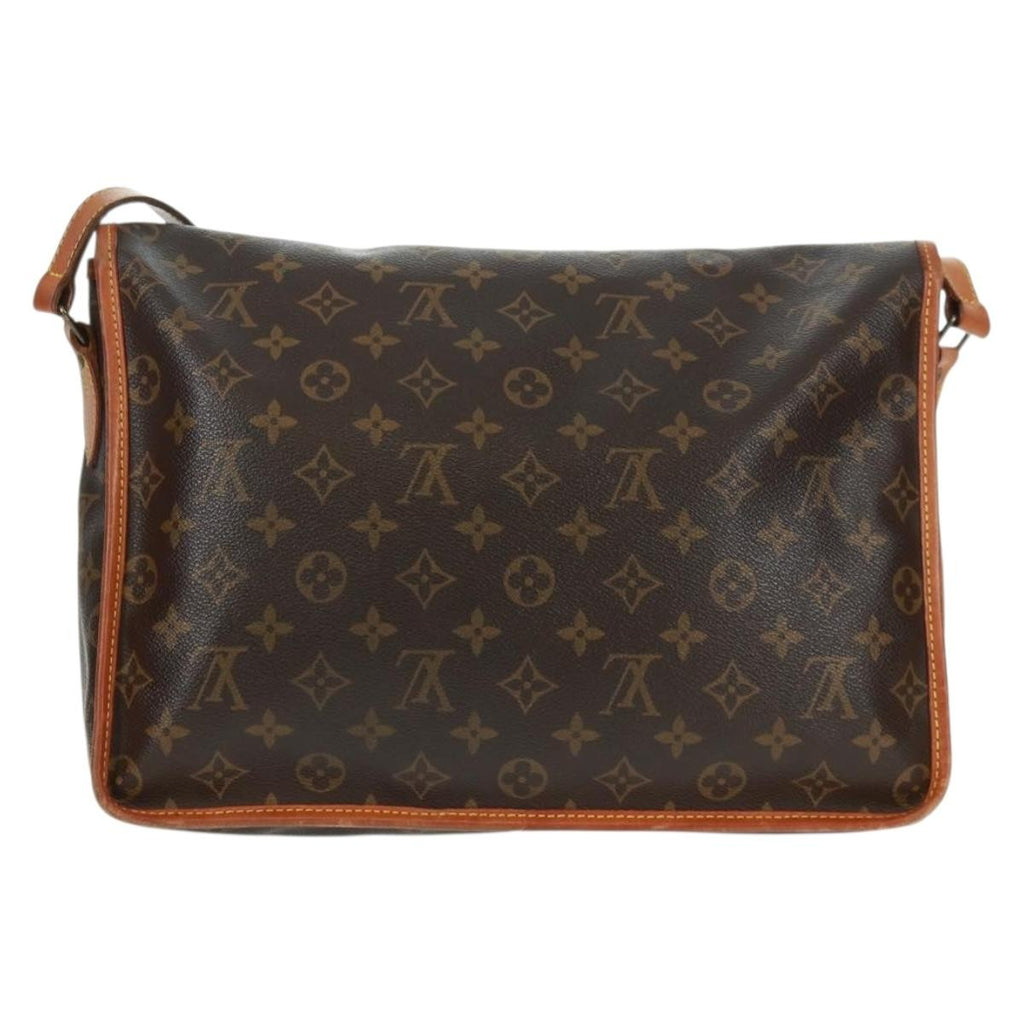 Louis Vuitton Sac Gibeciere Messenger Bag Monogram Canvas Brown Canvas Shoulder Bag