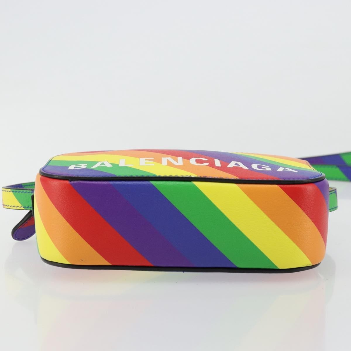 Balenciaga Everyday Camera Bag Leather Multicolour Leather Shoulder Bag