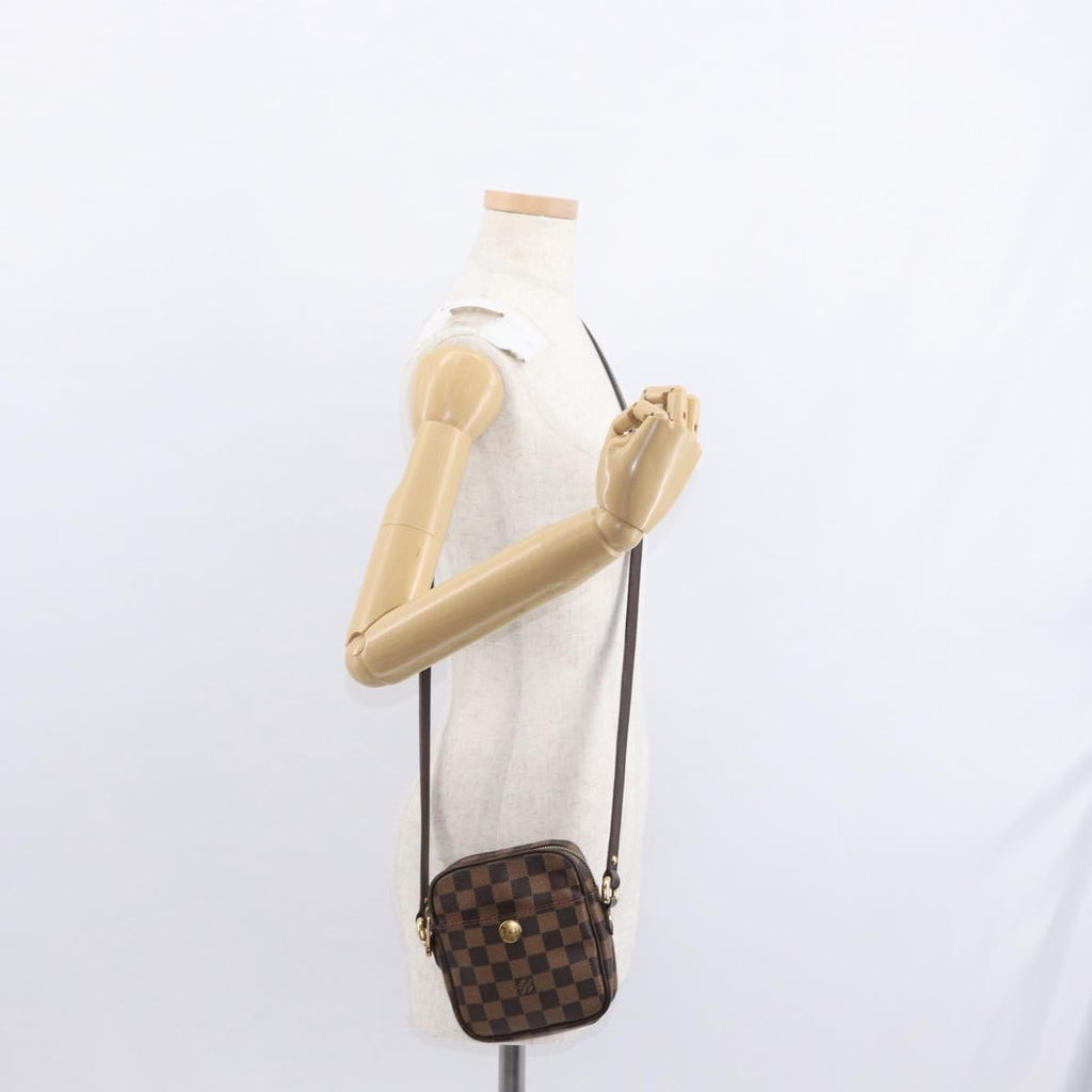Louis Vuitton Rift Handbag Damier Brown Canvas Shoulder Bag