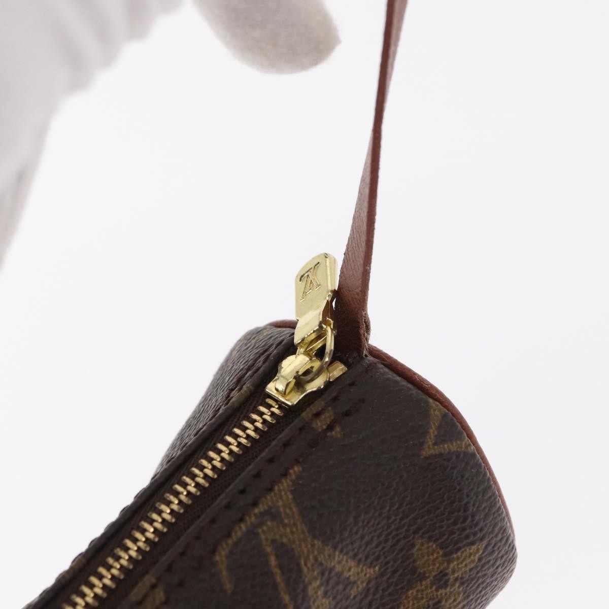 Louis Vuitton Papillon Pochette Monogram Canvas Brown Canvas Clutche & Pouche Bag