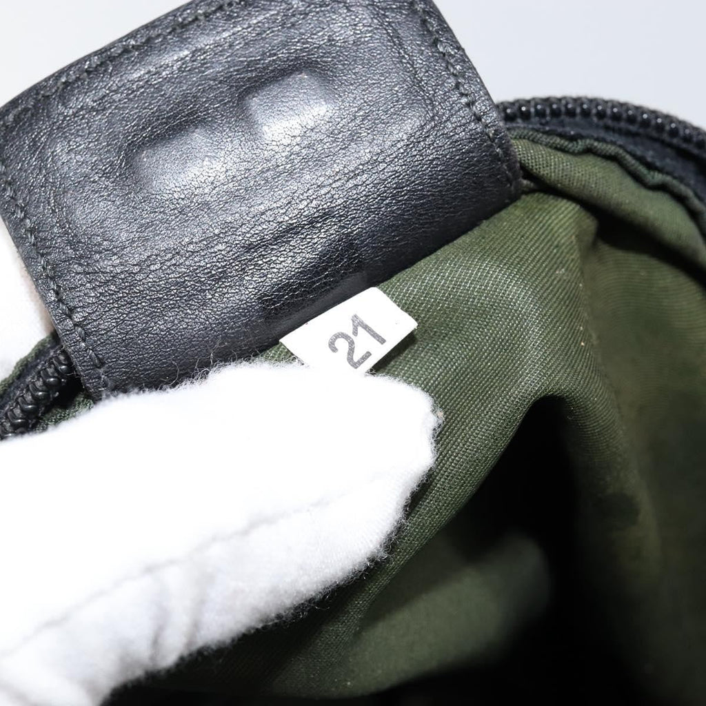 Prada Flat Messenger Bag Tessuto Khaki Nylon Shoulder Bag Bag