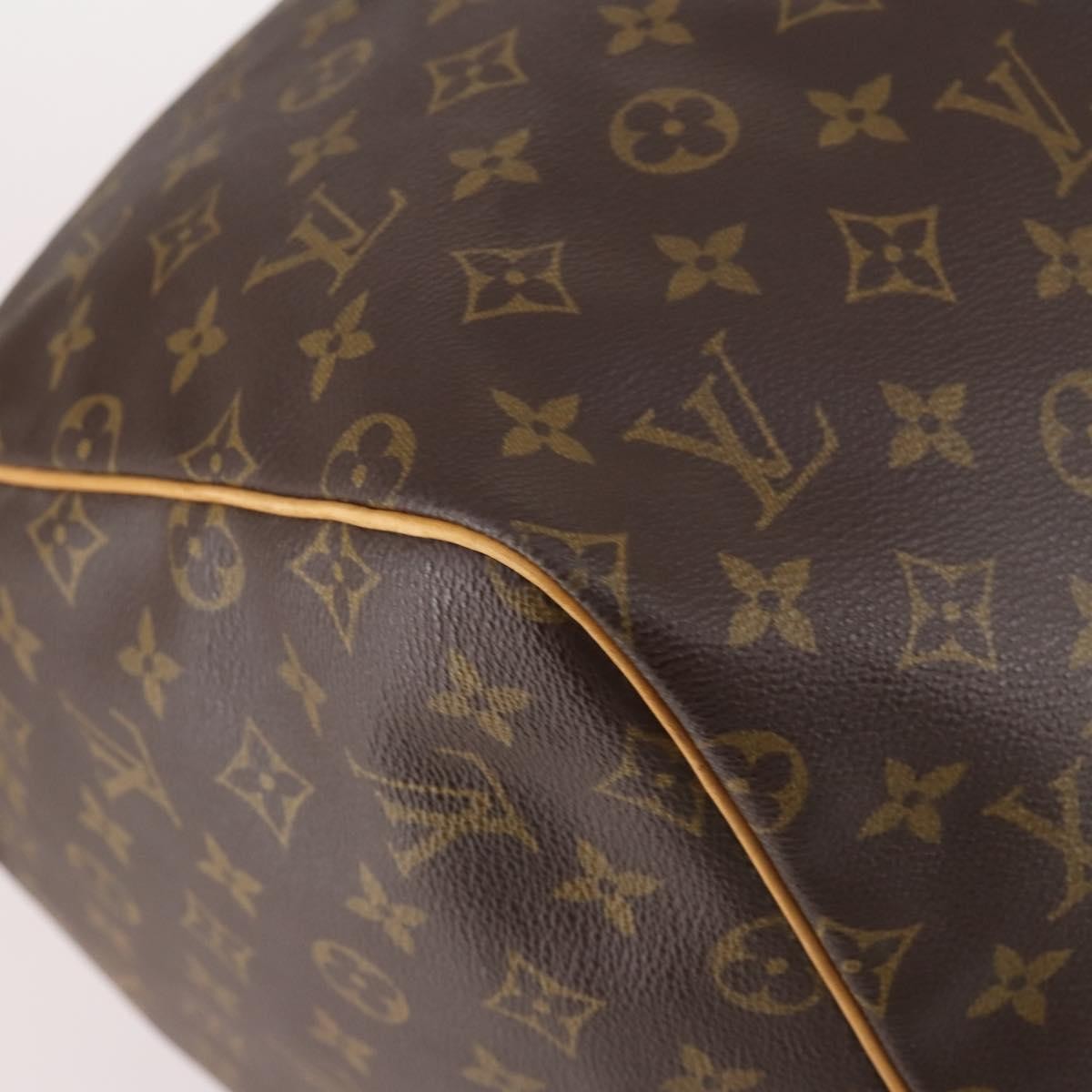 Louis Vuitton Keepall Bag Monogram Canvas Brown Canvas Travel Bag
