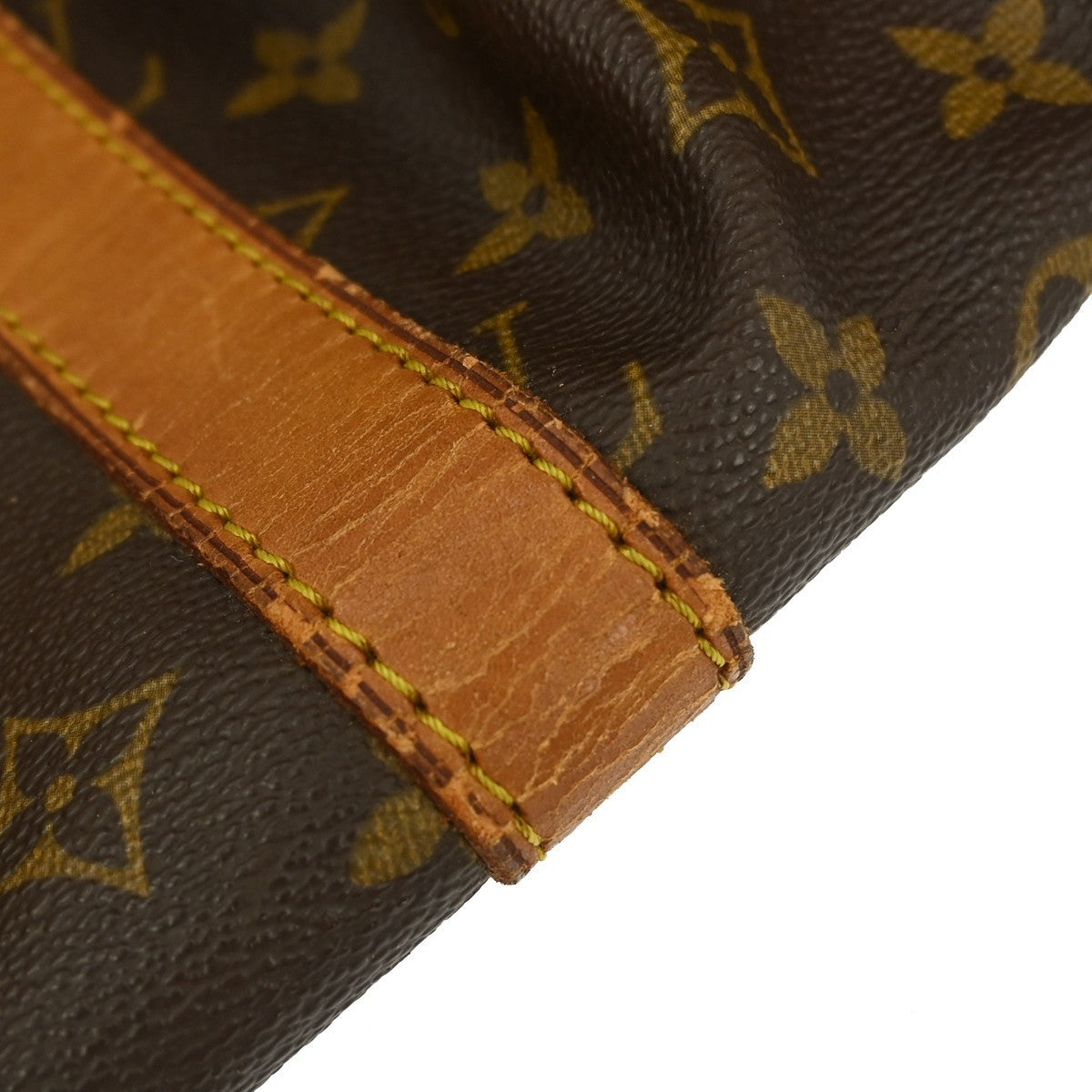 Louis Vuitton Keepall Bag Monogram Canvas Brown Canvas Travel Bag