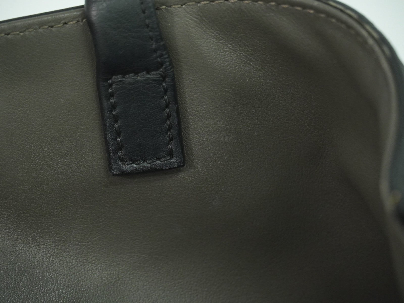 Fendi 2Jours Bag Leather Black Leather Handbag
