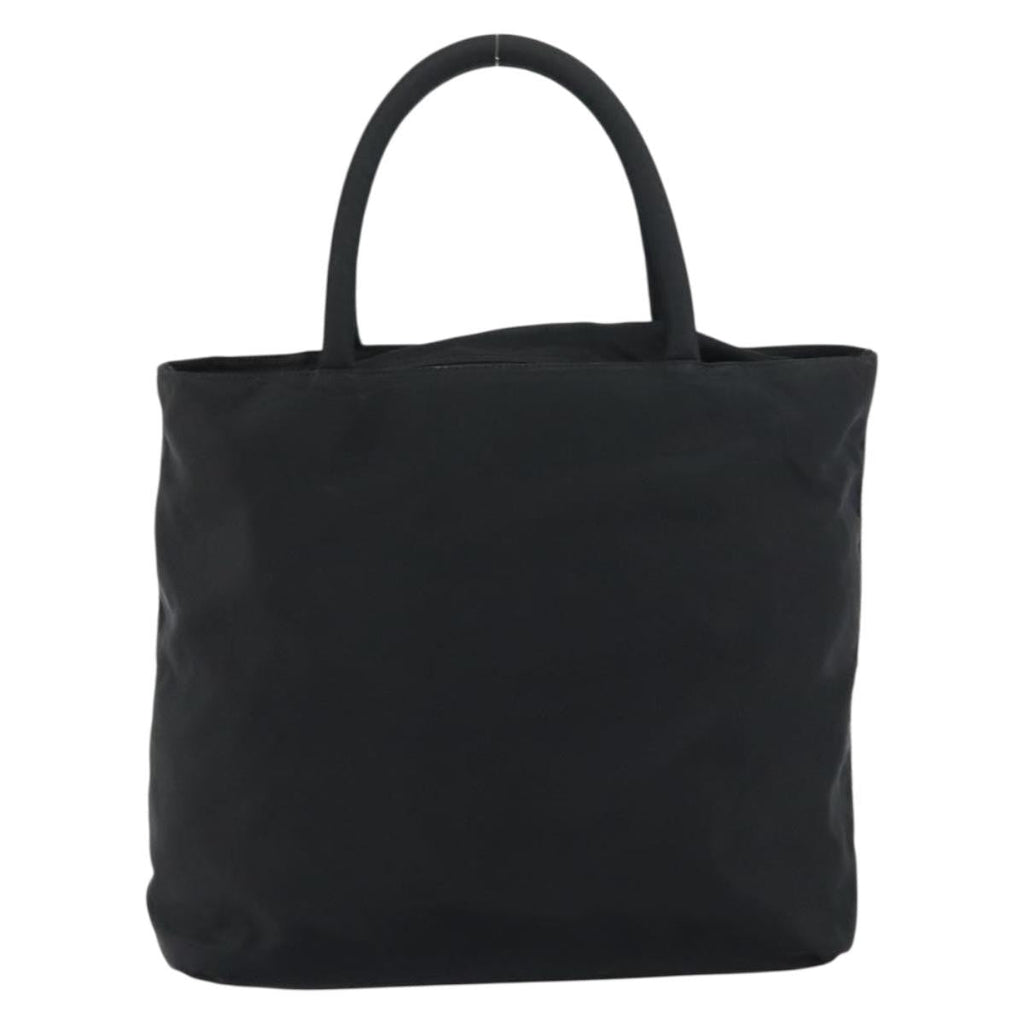 Prada Vintage Zip Tote Tessuto Black Nylon Tote Bag Bag