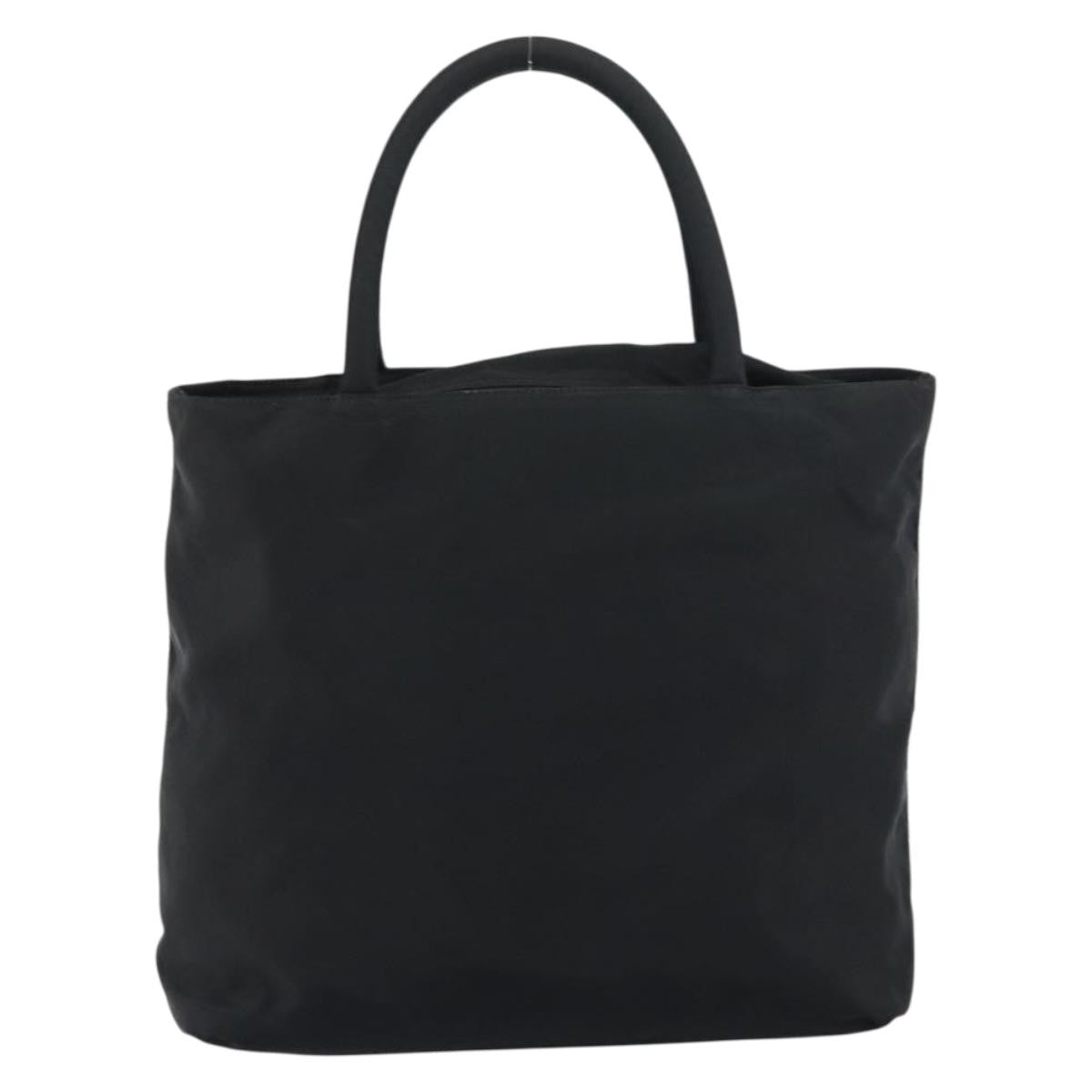 Prada Vintage Zip Tote Tessuto Black Nylon Tote Bag Bag