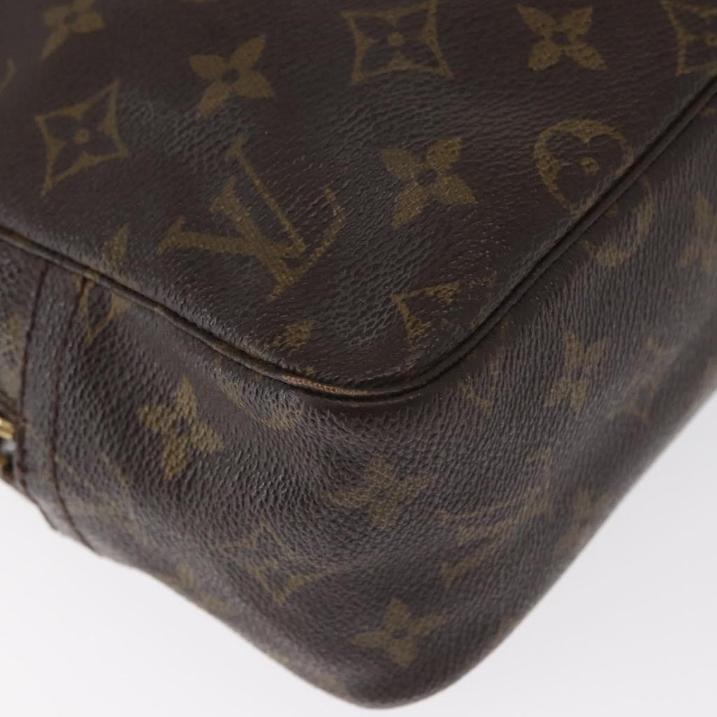 Louis Vuitton Trousse Toilette Monogram Canvas Brown Canvas Clutche & Pouche Bag