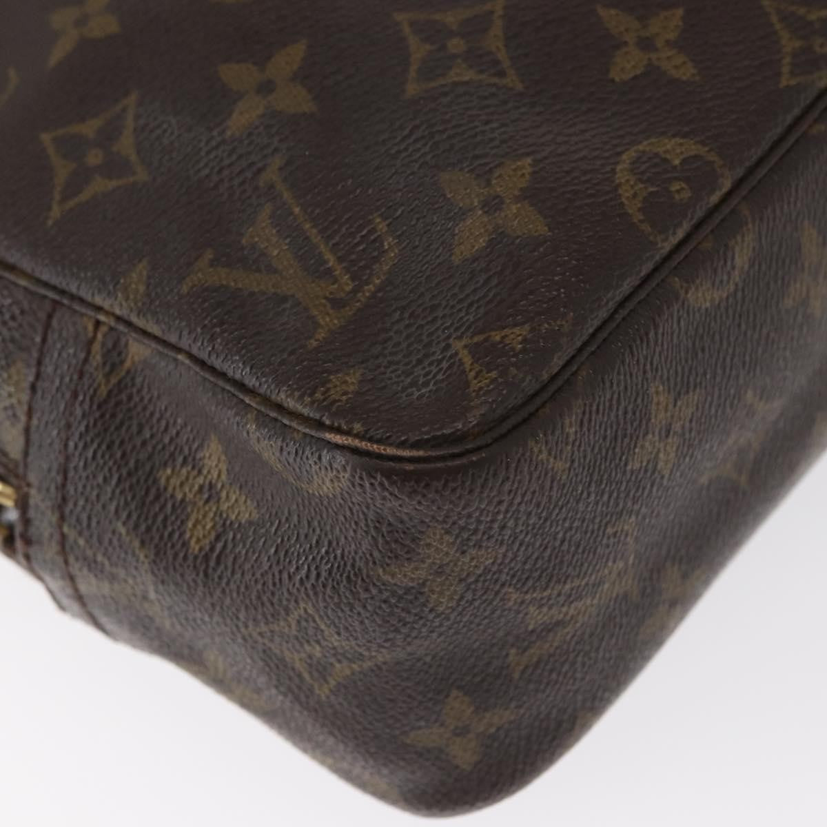 Louis Vuitton Trousse Toilette Monogram Canvas Brown Canvas Clutche & Pouche Bag
