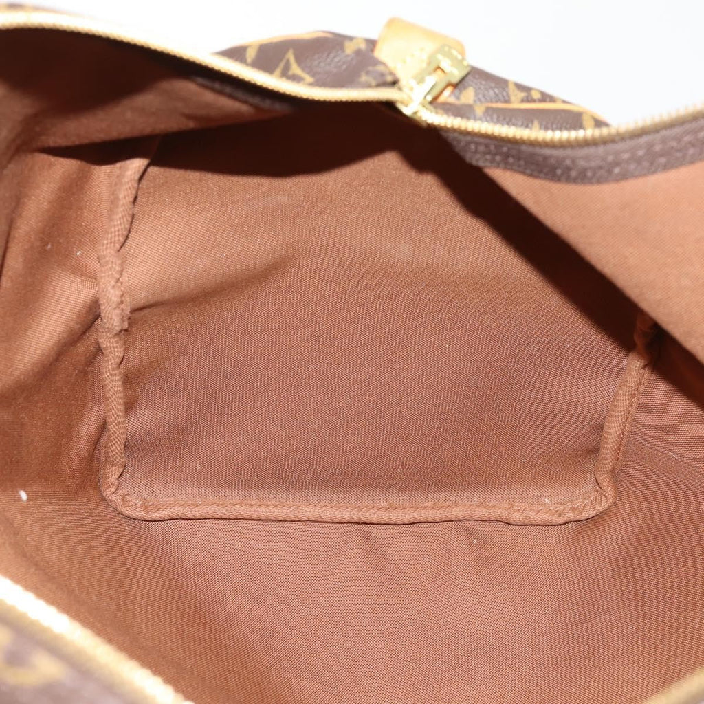 Louis Vuitton Keepall Bag Monogram Canvas Brown Canvas Travel Bag