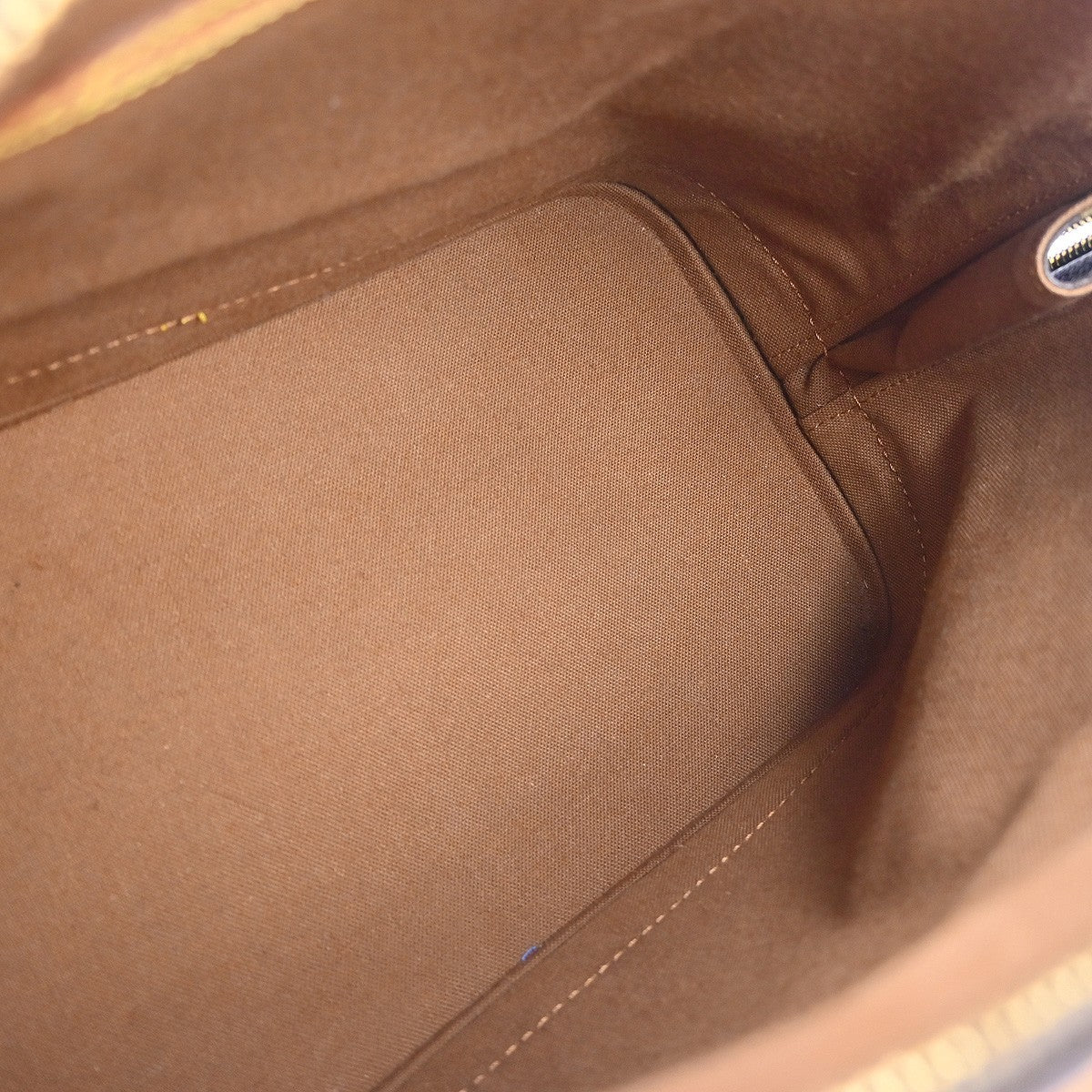 Louis Vuitton Alma Handbag Monogram Canvas Brown Canvas Handbag